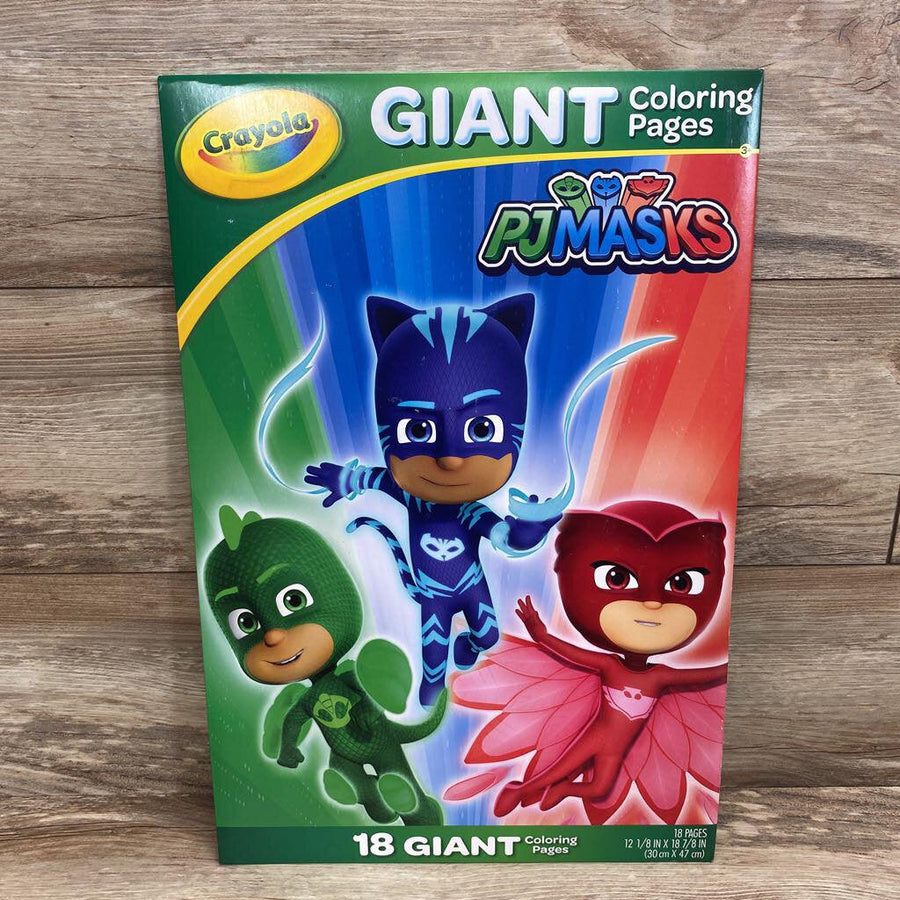 NEW Crayola PJ Masks Giant Coloring Pages - Me 'n Mommy To Be