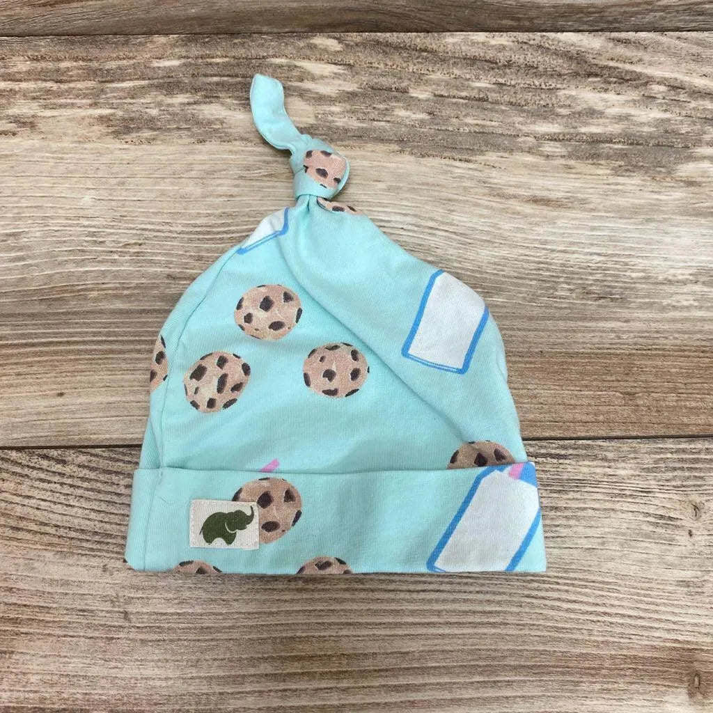 Monica + Andy Top Knot Cap sz 0-6m - Me 'n Mommy To Be