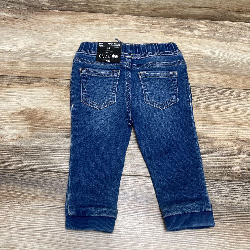 NEW Okie Dokie Baby's First Jeans sz 6m - Me 'n Mommy To Be