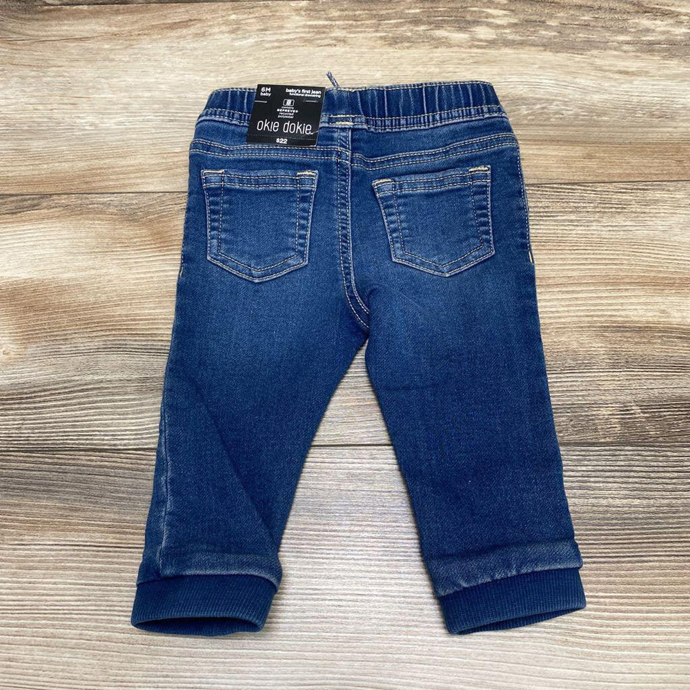 NEW Okie Dokie Baby's First Jeans sz 6m - Me 'n Mommy To Be