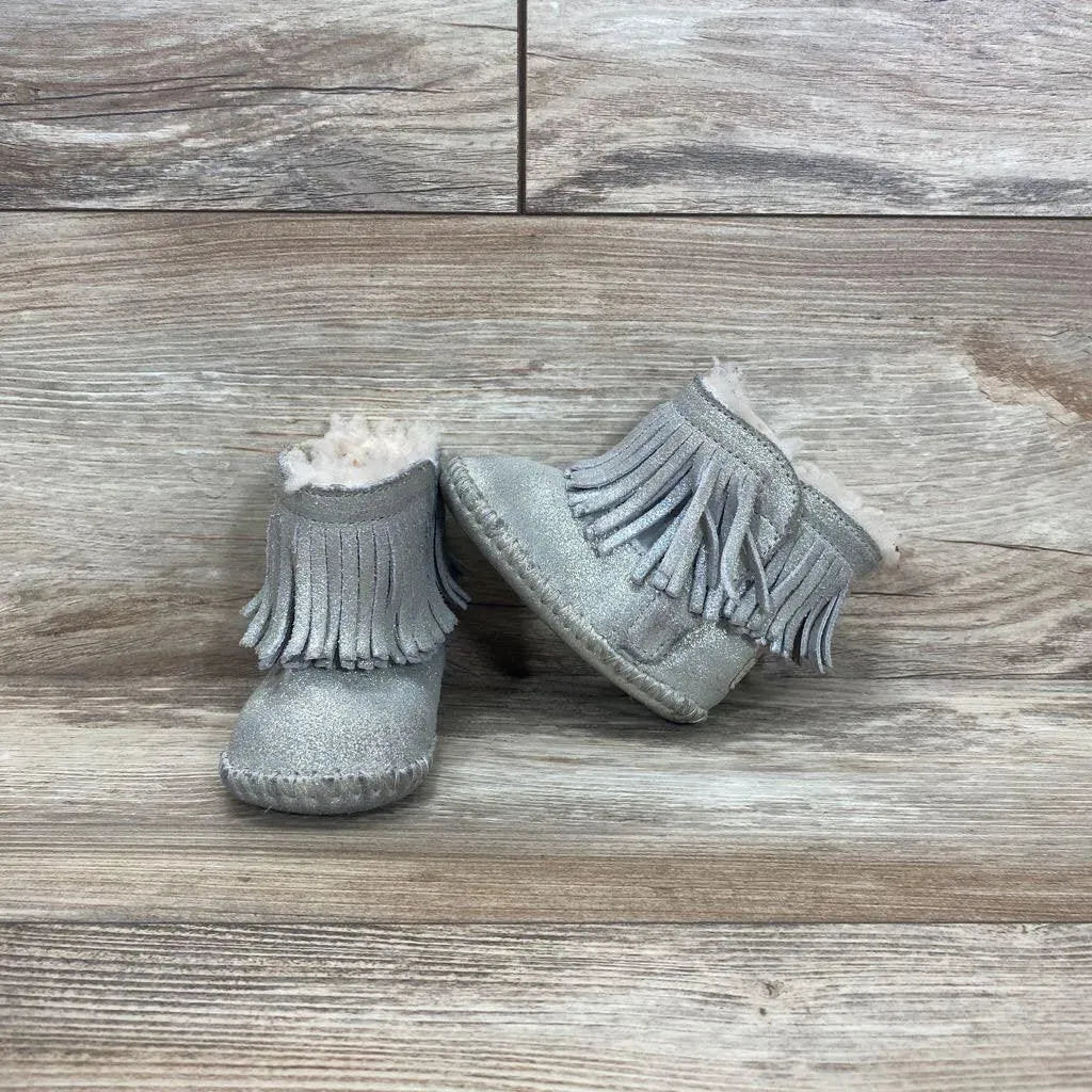 UGG Branyon Fringe Boots sz 2/3c - Me 'n Mommy To Be