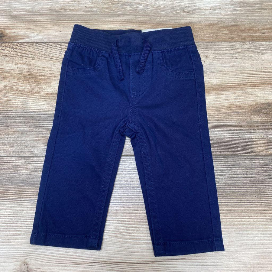 NEW Okie Dokie Straight Pull-On Twill Pants sz 3m - Me 'n Mommy To Be