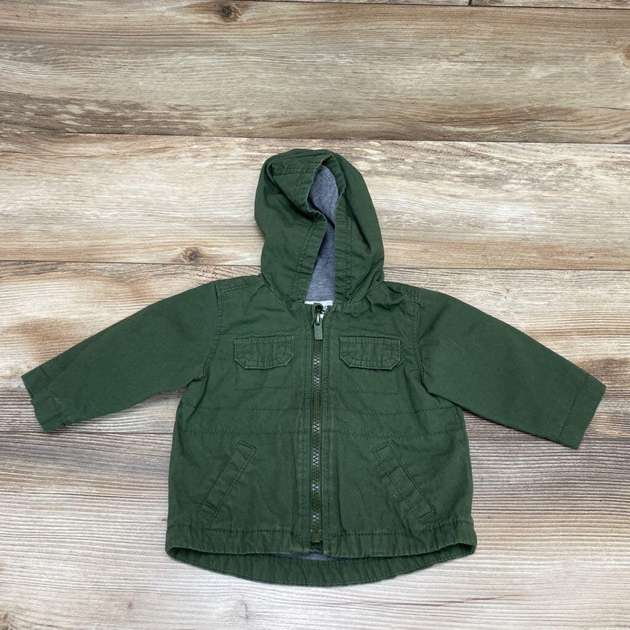 Old Navy Hooded Utility Jacket sz 3-6m - Me 'n Mommy To Be