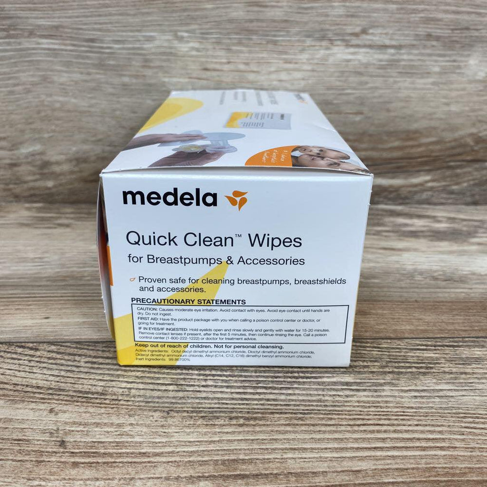 NEW Medela Quick Clean Breast Pump & Accessory Wipes - Me 'n Mommy To Be