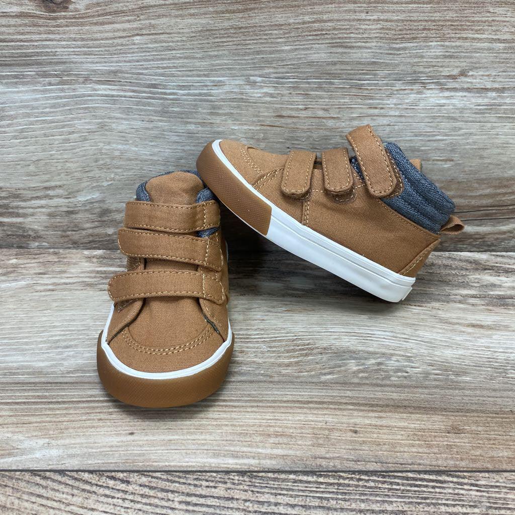 Old Navy High Top Canvas Sneakers sz 6c - Me 'n Mommy To Be