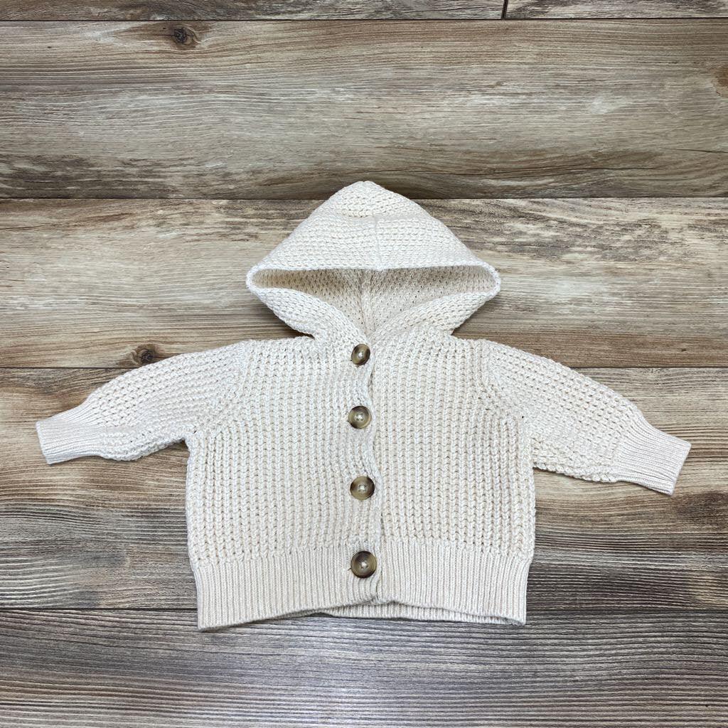 Old Navy Hooded Knit Cardigan sz 0-3m - Me 'n Mommy To Be