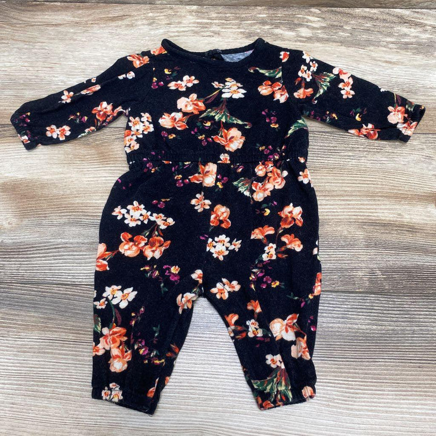 Old Navy Floral Coverall sz 0-3m - Me 'n Mommy To Be