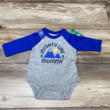 Baby Gap 'Mighty' Raglan Bodysuit sz 0-3m - Me 'n Mommy To Be