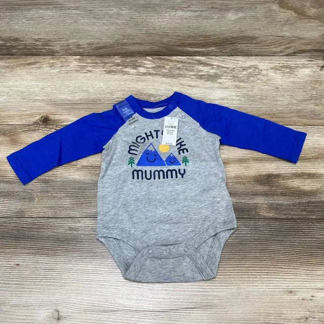 Baby Gap 'Mighty' Raglan Bodysuit sz 3-6m - Me 'n Mommy To Be