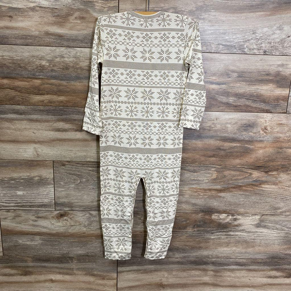 NEW Kate Quinn Bamboo Fennel Nordic Snowflake Sport Jumpsuit sz 3T - Me 'n Mommy To Be