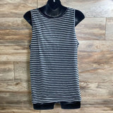 Bump In The Night 2pc Robe & Striped Tank Top sz XL - Me 'n Mommy To Be