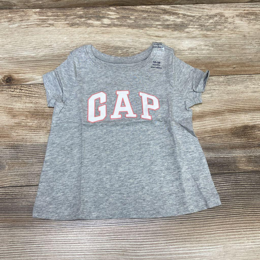 NEW Baby Gap Logo T-Shirt-Gray And White Marl sz 12-18m - Me 'n Mommy To Be