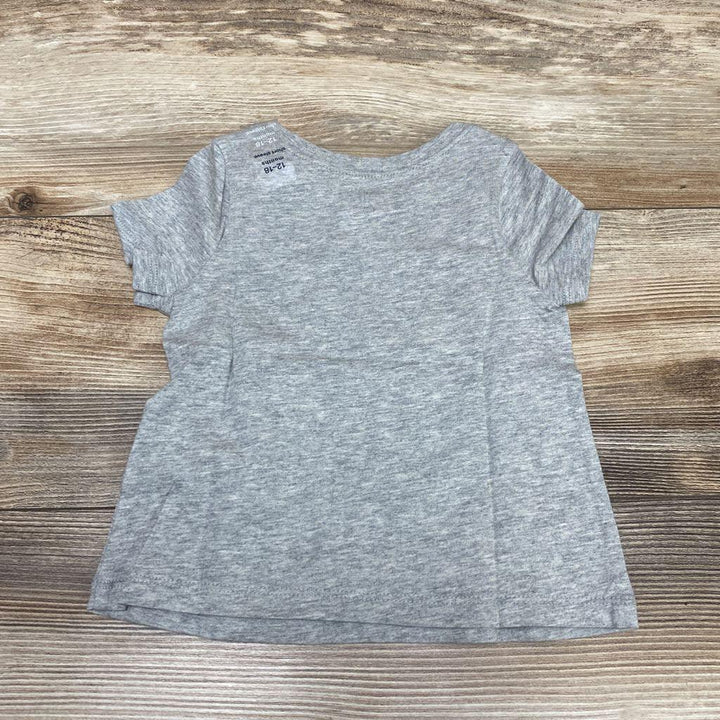 NEW Baby Gap Logo T-Shirt-Gray And White Marl sz 12-18m - Me 'n Mommy To Be