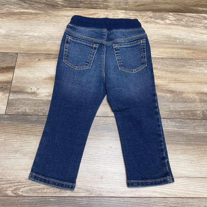 NEW Old Navy Rib-Knit Waist Skinny 360° Stretch Distressed Jeans sz 18-24m - Me 'n Mommy To Be