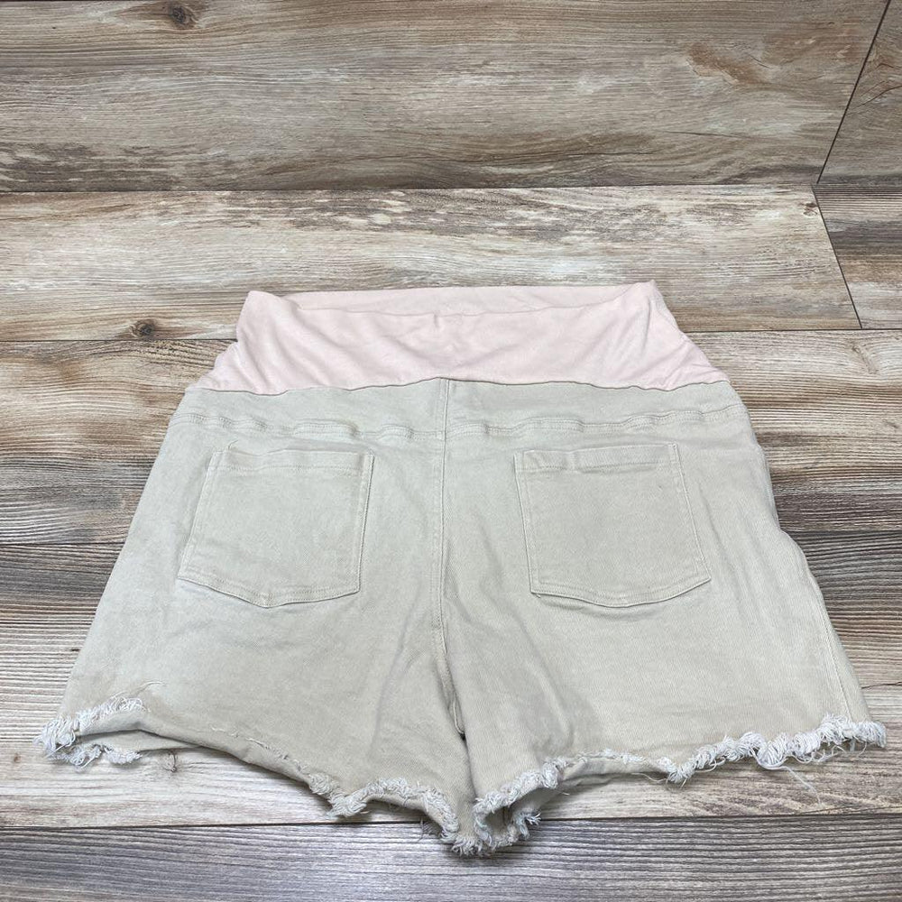 Full Panel Maternity Shorts sz Large - Me 'n Mommy To Be