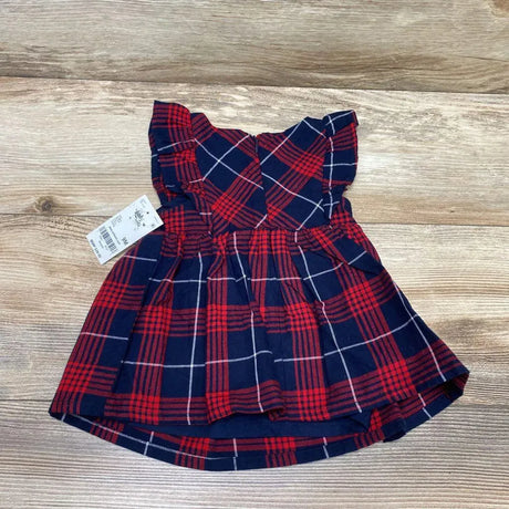 NEW Oshkosh Plaid Ruffle Dress sz 9m - Me 'n Mommy To Be