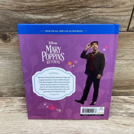 Mary Poppins Returns Hardcover Book - Me 'n Mommy To Be