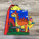 Dinosaurs Fun - Soft Cloth Book - Me 'n Mommy To Be