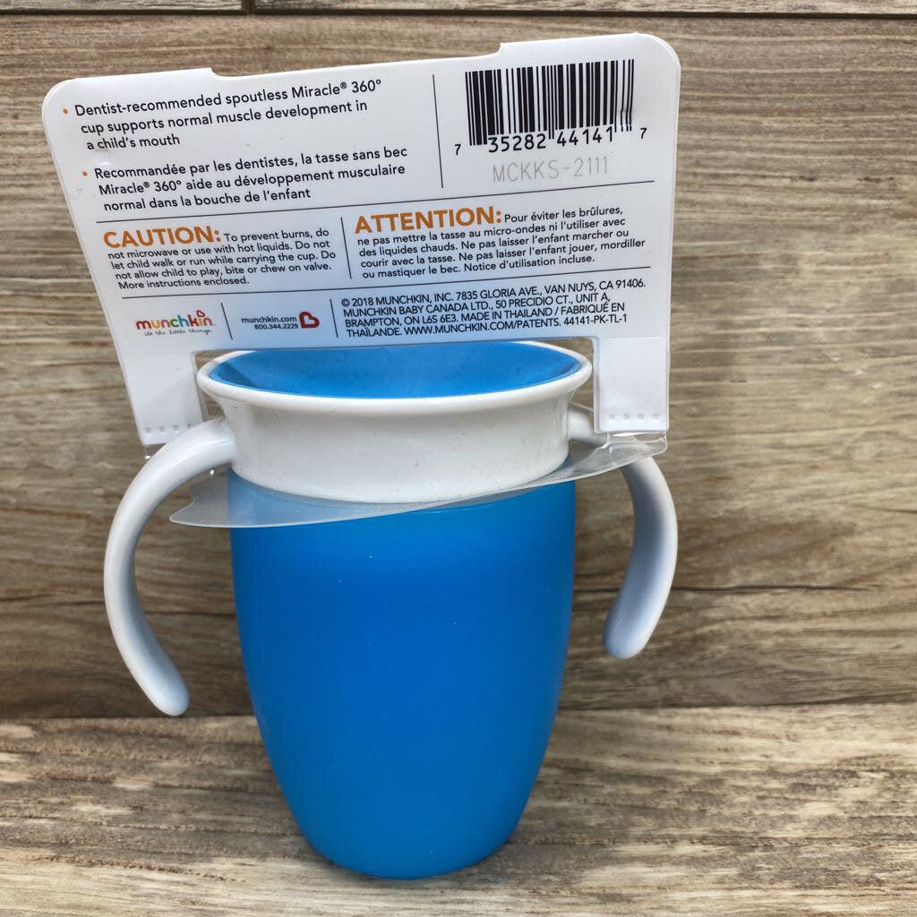 Munchkin Miracle 360 Trainer Cup - Blue - 7oz