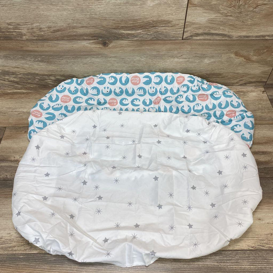 NEW LuckyDove 2Pk Bassinet Sheets - Me 'n Mommy To Be