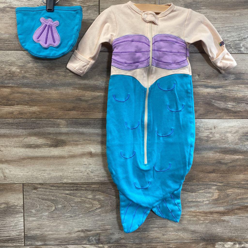 Sozo Mermaid Sleep Sack & Hat sz 0-6m - Me 'n Mommy To Be