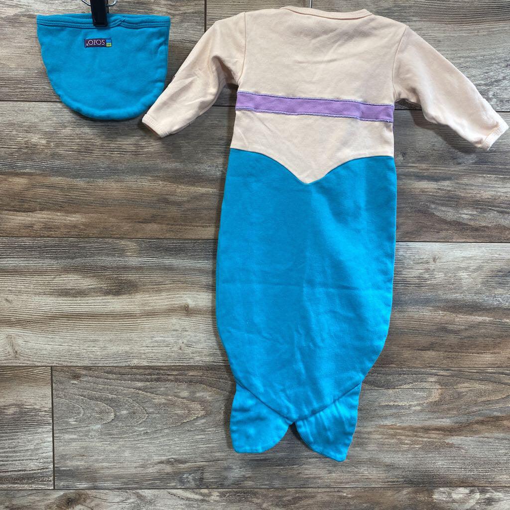 Sozo Mermaid Sleep Sack & Hat sz 0-6m - Me 'n Mommy To Be