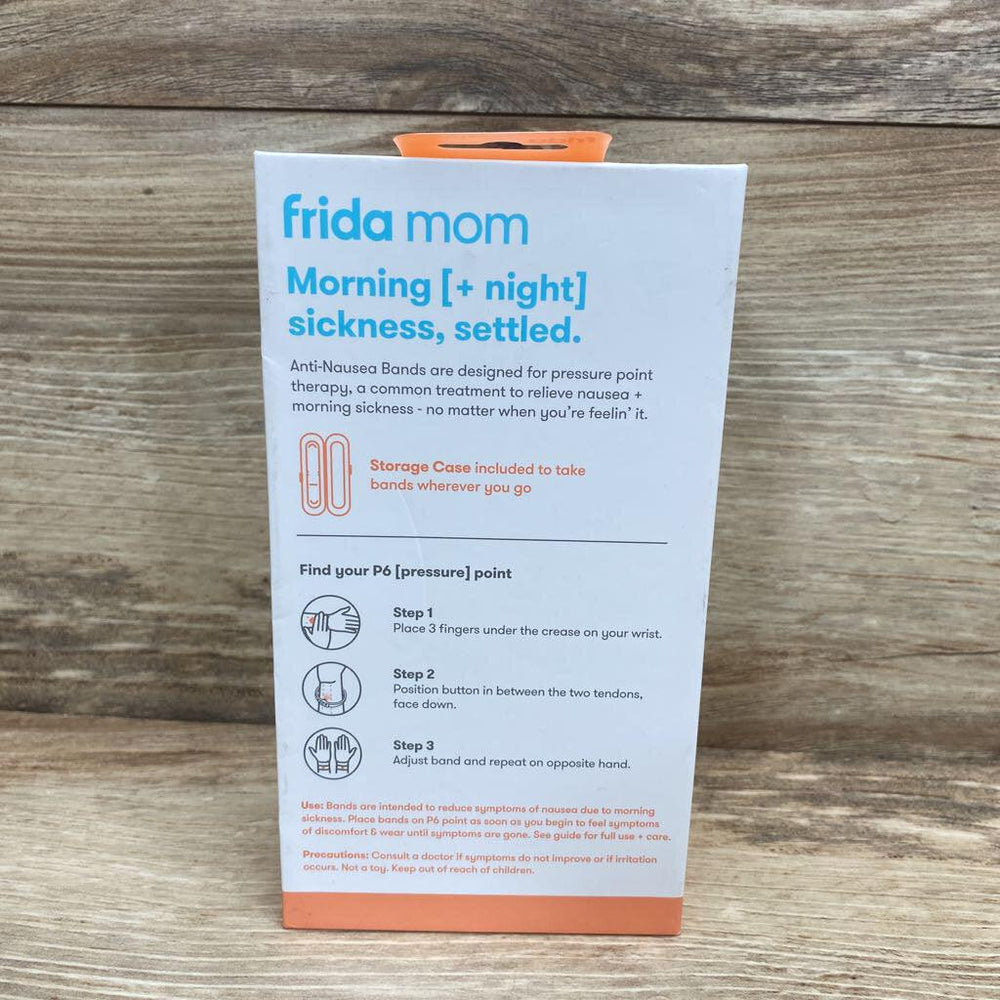 Frida Mom Anti-Nausea Band, 24/7 Morning Sickness Relief Through Pressure  Point Therapy, Includes 2 Bands + Storage Case