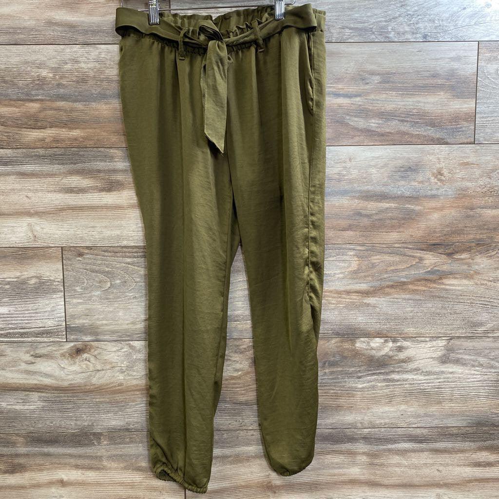 A Pea In The Pod Under Belly Charmeuse Jogger Pants sz XS - Me 'n Mommy To Be