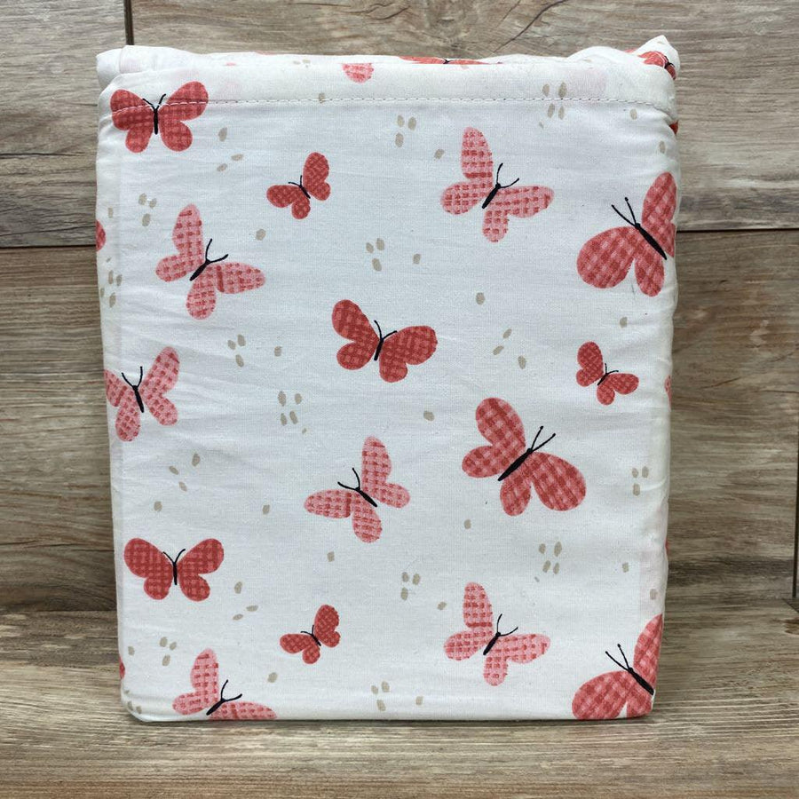 NEW Pillow Fort Twin Butterfly Cotton Sheet Set - Me 'n Mommy To Be