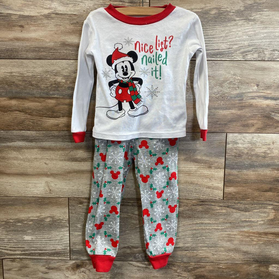Disney 2pc Mickey Mouse Pj's sz 4T - Me 'n Mommy To Be