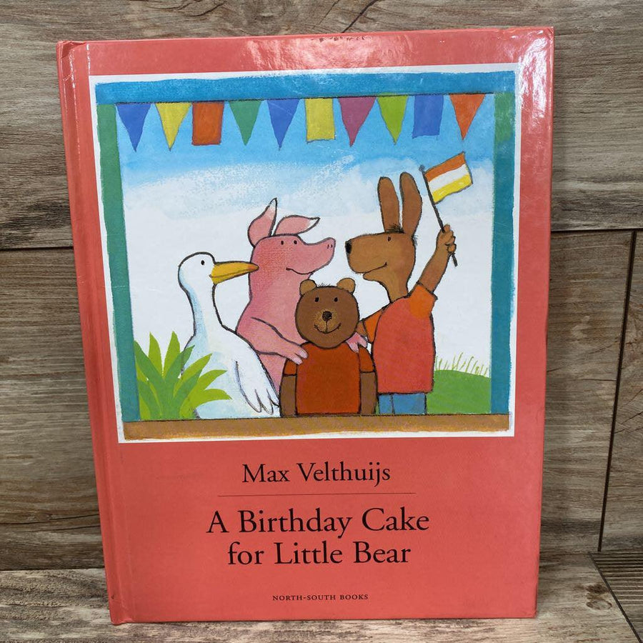 A Birthday Cake for Little Bear Hardcover Book - Me 'n Mommy To Be