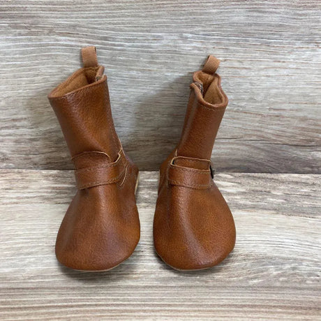 Old Navy Faux-Leather Tall Buckled Booties sz 3/4c - Me 'n Mommy To Be