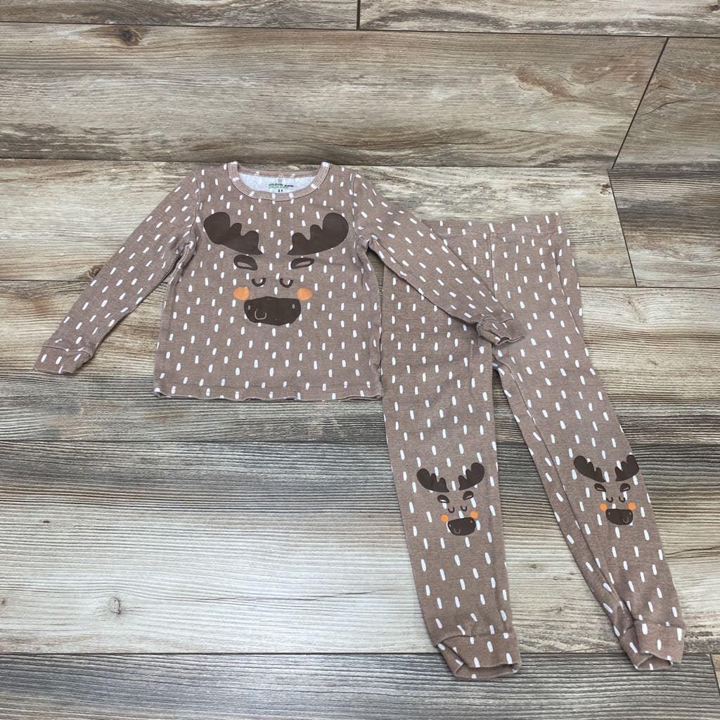Chick Pea 2Pc Moose Pajama Set sz 3T - Me 'n Mommy To Be