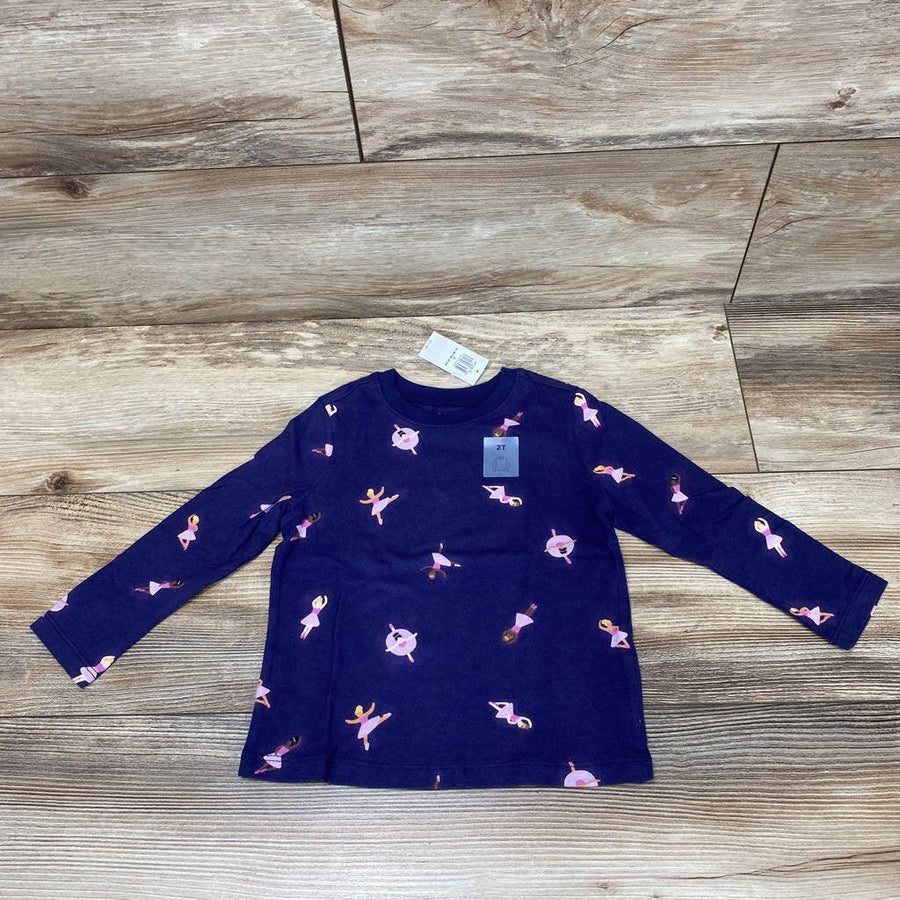 NEW Old Navy Ballerina Print Shirt sz 2T - Me 'n Mommy To Be