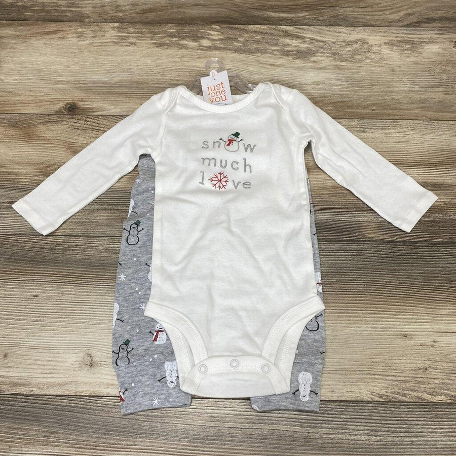 NEW Just One You 2pc Snow Much Love Bodysuit Set sz 9m - Me 'n Mommy To Be