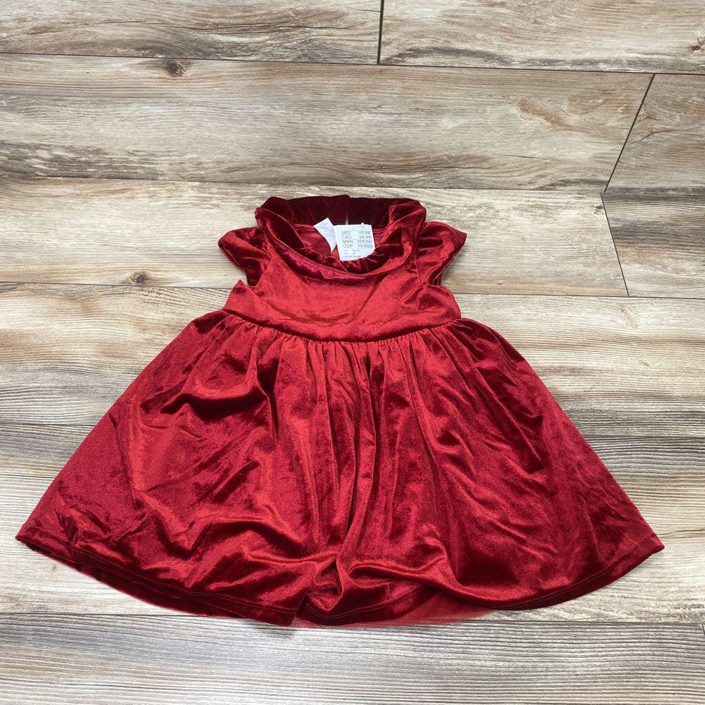 NEW H&M Velvet Dress W/Collar sz 2T - Me 'n Mommy To Be