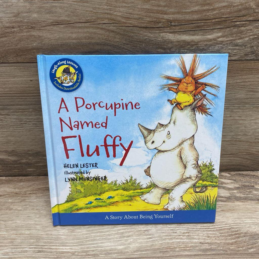 Porcupine Named Fluffy Hardcover Book - Me 'n Mommy To Be