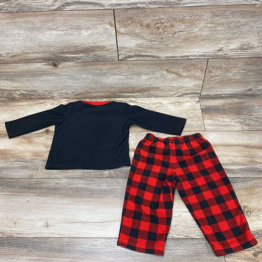 Just One You 2pc Fleece Moose Pajama Set sz 18m - Me 'n Mommy To Be