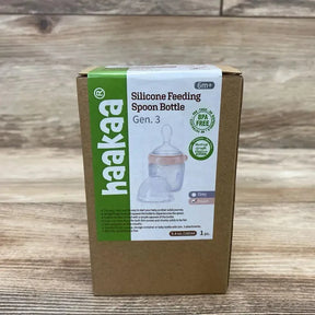 NEW Haakaa Silicone Feeding Spoon Bottle Gen. 3 - Me 'n Mommy To Be