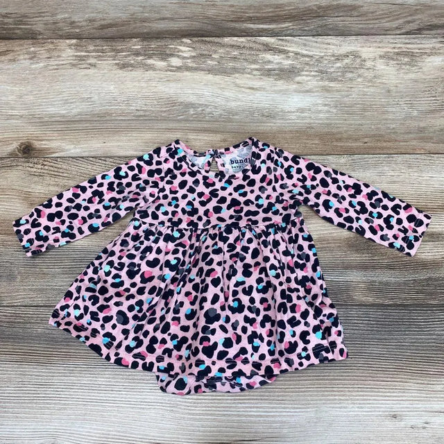 Children's Place Leopard Print Bodysuit Dress sz 0-3M - Me 'n Mommy To Be