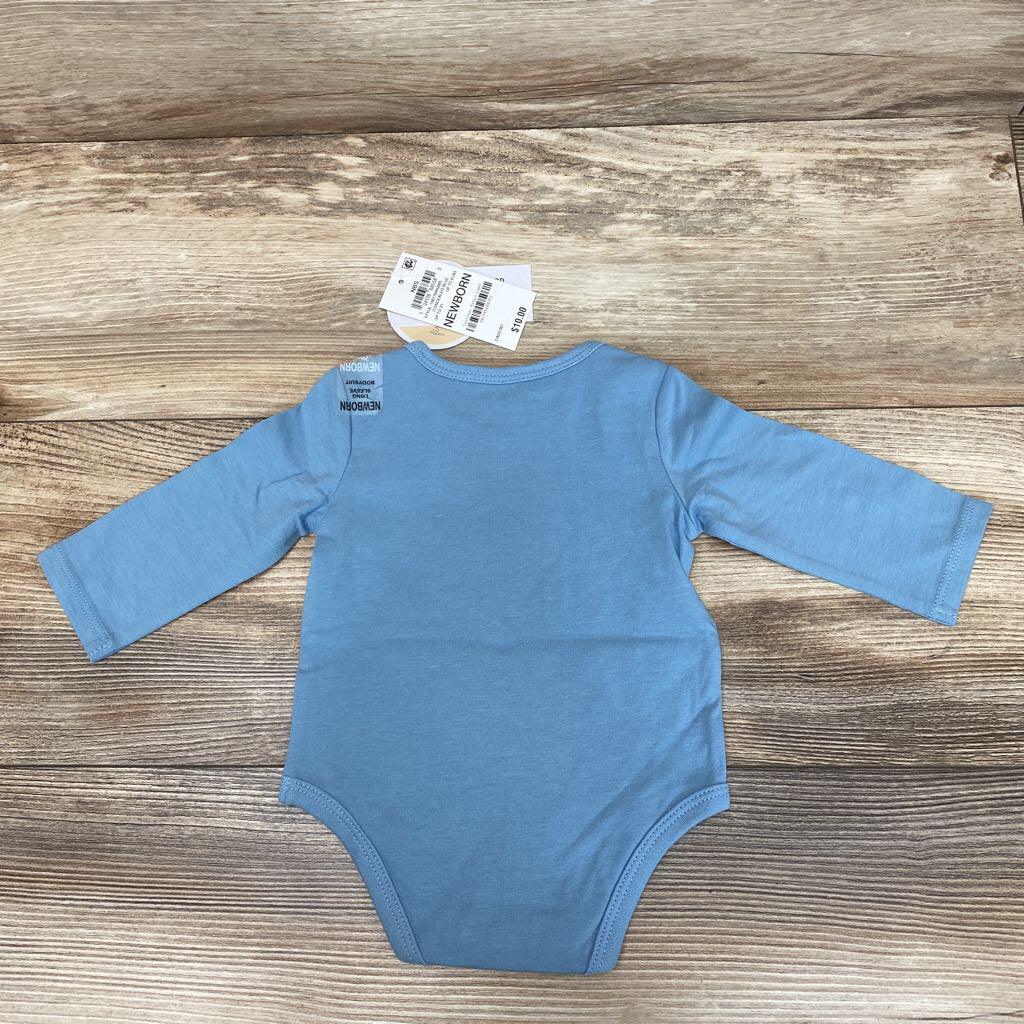 NEW First Impressions Dog Pocket Bodysuit sz NB - Me 'n Mommy To Be