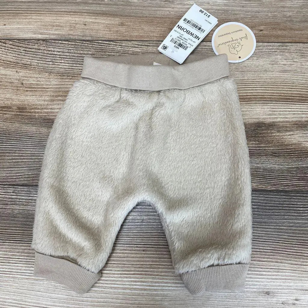 NEW First Impressions Faux Sherpa Pants sz NB - Me 'n Mommy To Be