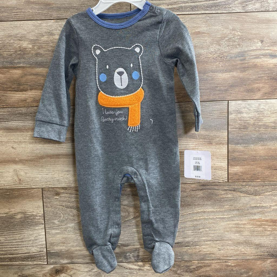 NEW Sterling Baby Bear Footed Coverall sz 9m - Me 'n Mommy To Be