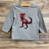 Cat & Jack Buffalo Dino Shirt sz 12m - Me 'n Mommy To Be