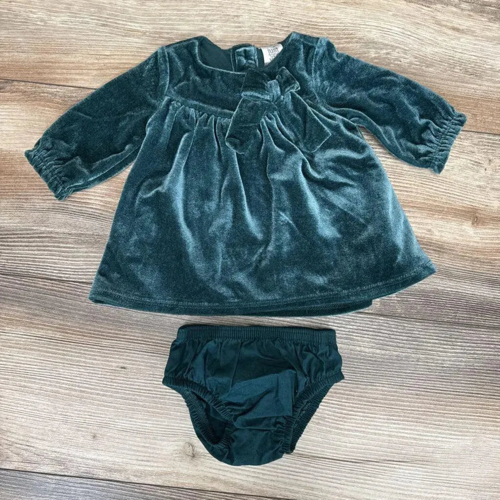 Just One You 2pc Velvet Dress & Bloomers sz NB - Me 'n Mommy To Be