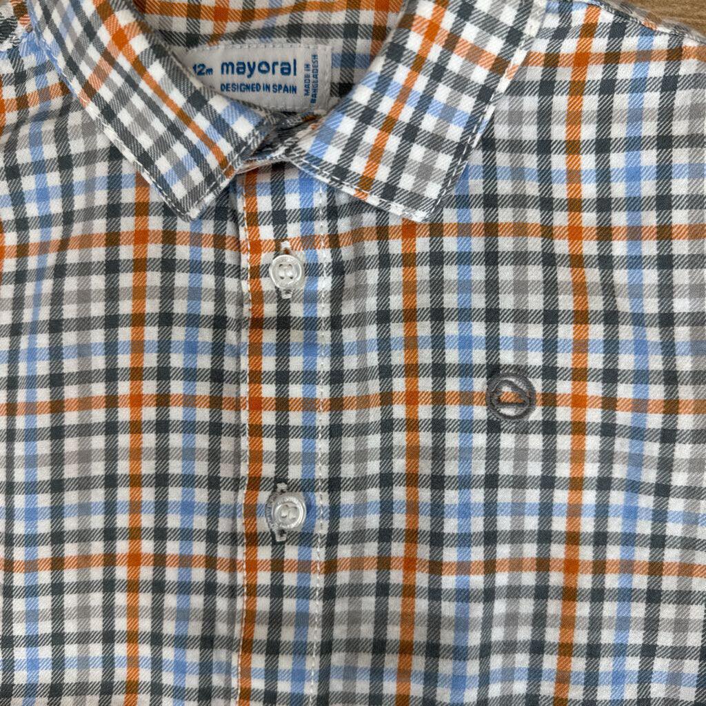 Mayoral Button-Down Shirt sz 12m - Me 'n Mommy To Be