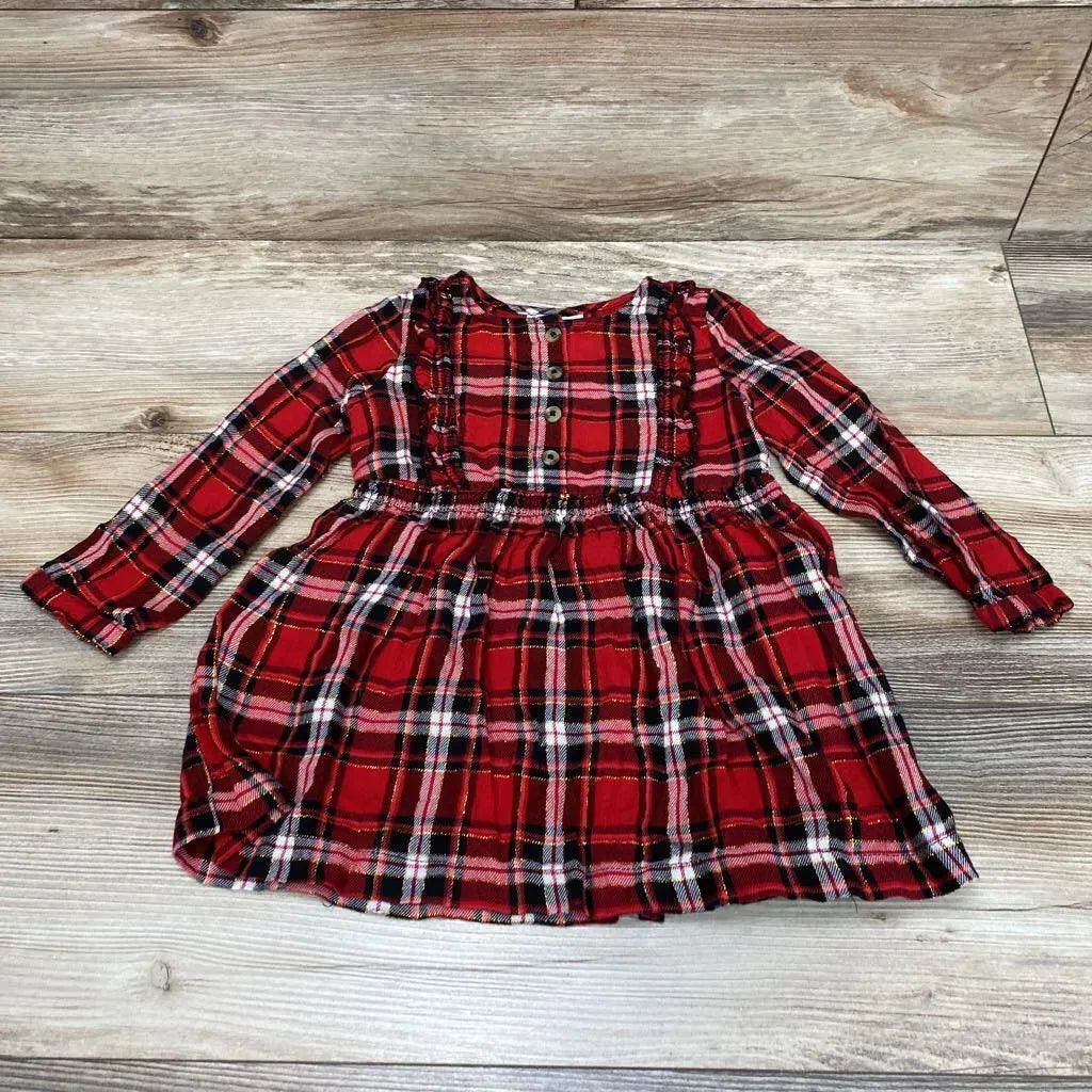 Cat & Jack Plaid Dress sz 2T - Me 'n Mommy To Be