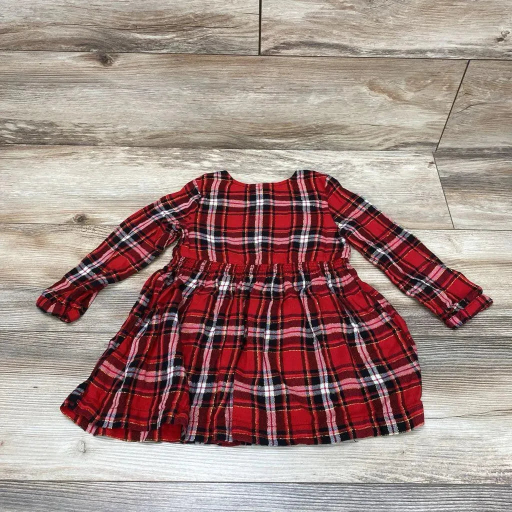 Cat & Jack Plaid Dress sz 2T - Me 'n Mommy To Be