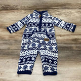 Carter's Snowflake Fleece Coverall sz 3m - Me 'n Mommy To Be