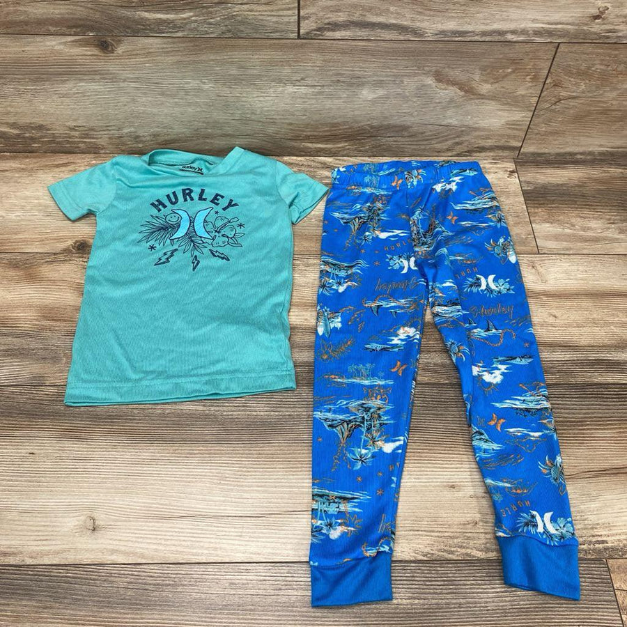 Hurley 2pc Pajama Set sz 4T - Me 'n Mommy To Be